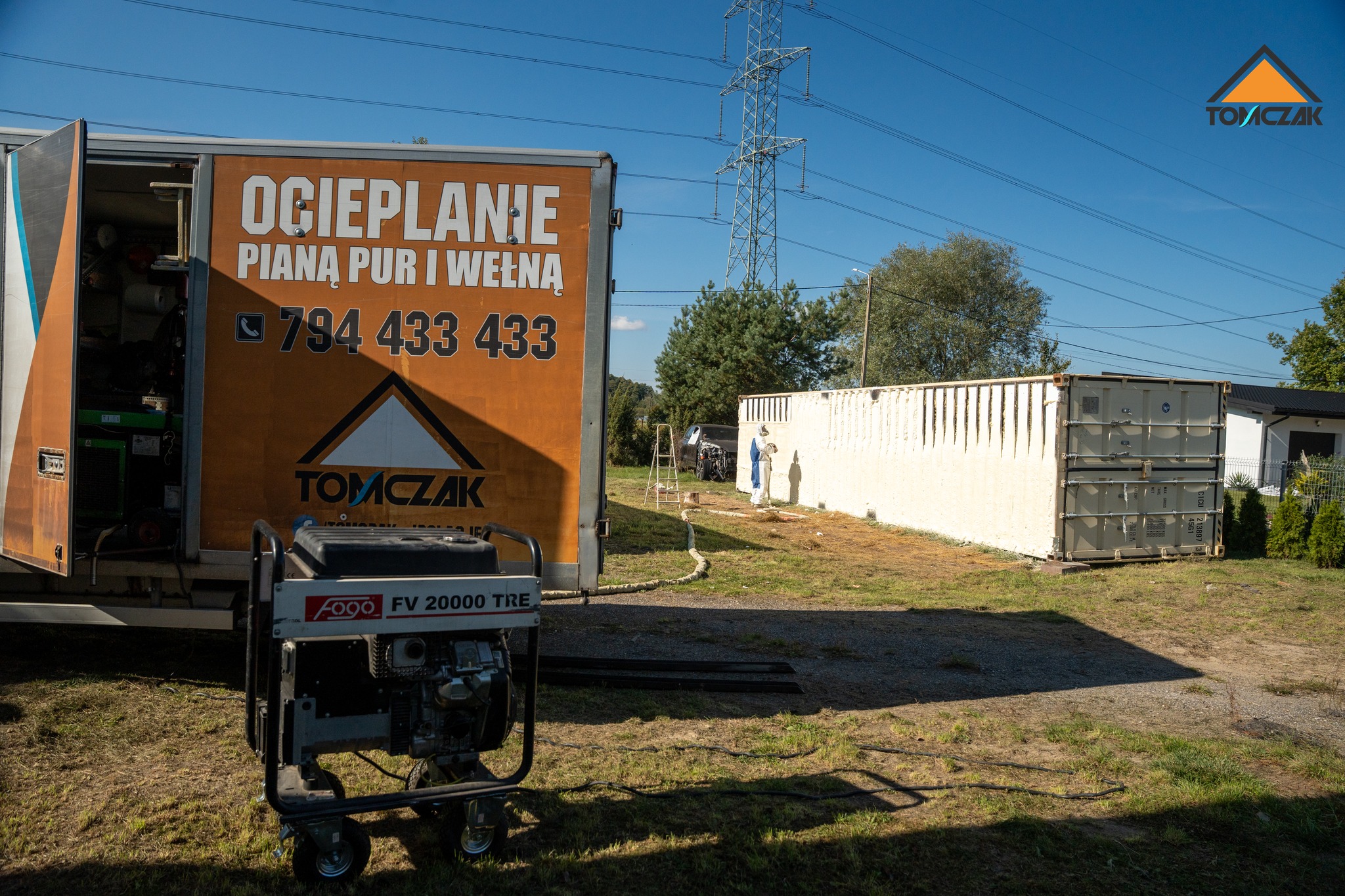 Piana zamkniętokomórkowa Olsztyn izolacja kontenerów przemysłowych