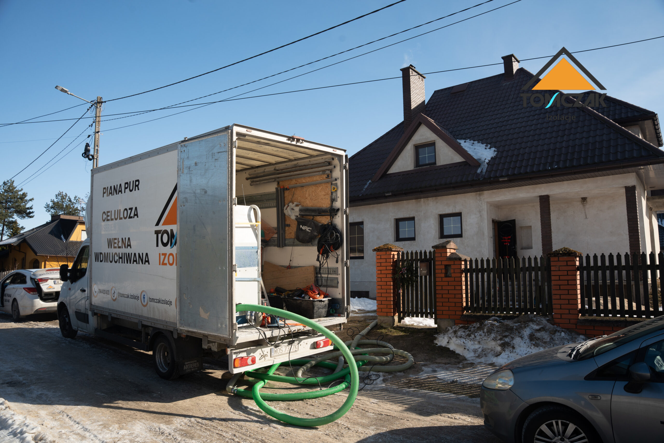 Piana PUR Warszawa izolacja dachu budynek mieszkalny