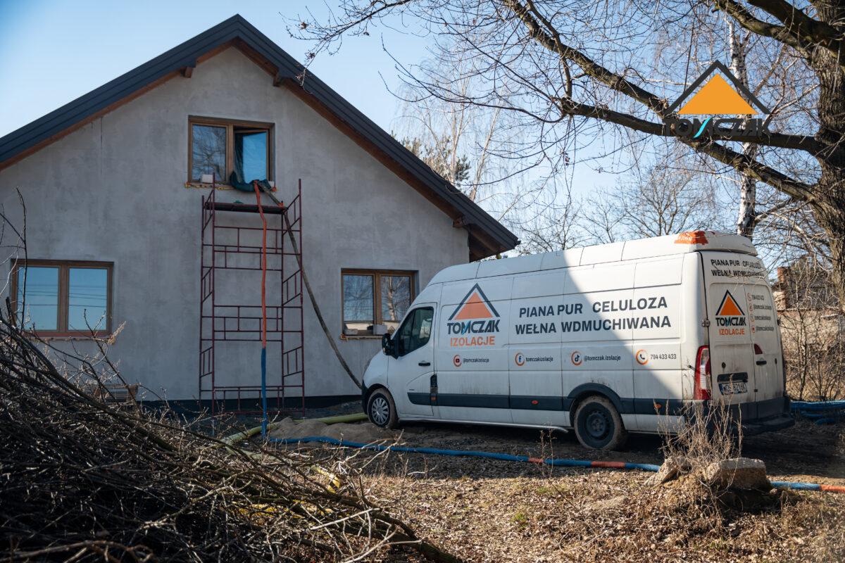 Piana PUR Olsztyn – ocieplenie poddasza domu jednorodzinnego